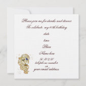 Medieval Fairy Tale Castle Save The Date (Achterkant)