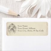 Medieval Fantasy Armor Black Etching Wedding Etiket (Insitu)