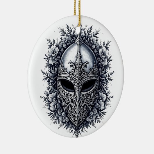 Medieval Fantasy Helmet Ornament (Rechts)
