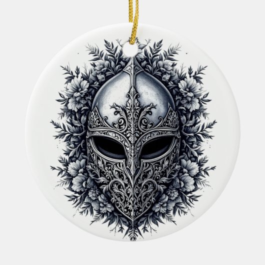 Medieval Fantasy Helmet Ornament (Voorkant)