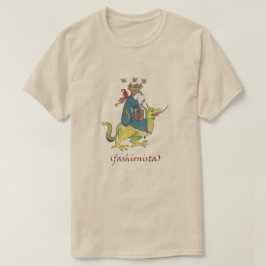 Medieval "Fashionista" T-shirt