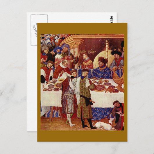 Medieval feast briefkaart (Voorkant / Achterkant)