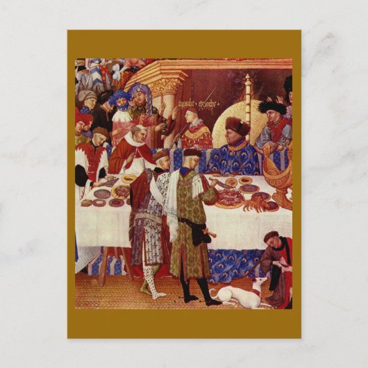 Medieval feast briefkaart (Voorkant)