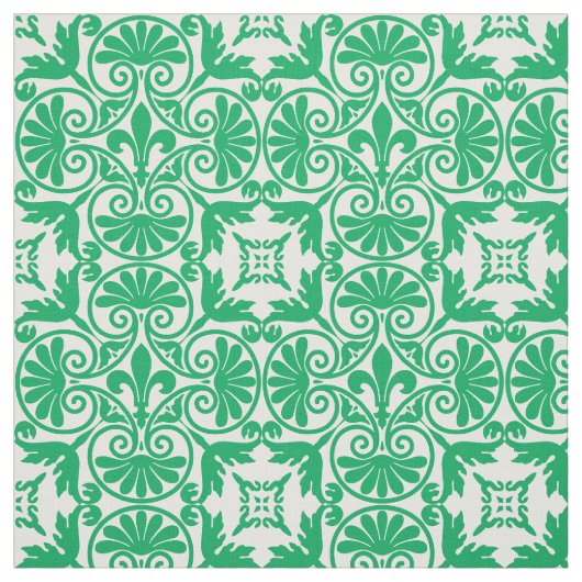 Medieval Fleur De Lis Pattern Stof (Swatch)