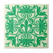 Medieval Fleur De Lis Pattern Tegeltje (Voorkant)