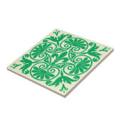 Medieval Fleur De Lis Pattern Tegeltje (Zijkant)