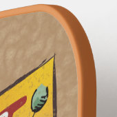 Medieval Floral, verlicht, letter K Monogram Pickleball Paddle (Links Detail)