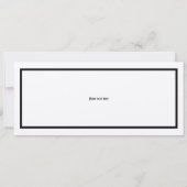 Medieval Floral Vine Hartelijk dank Sjabloon (Achterkant)