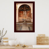 Medieval Frescoes Poster (Keuken)