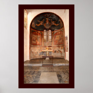 Medieval Frescoes Poster