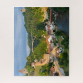 Medieval Fribourg Swiss Town Puzzle Legpuzzel (Verticaal)