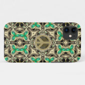 Medieval Geometry Steampunk Peace iPhone 5 Hoesje (Achterkant (horizontaal))