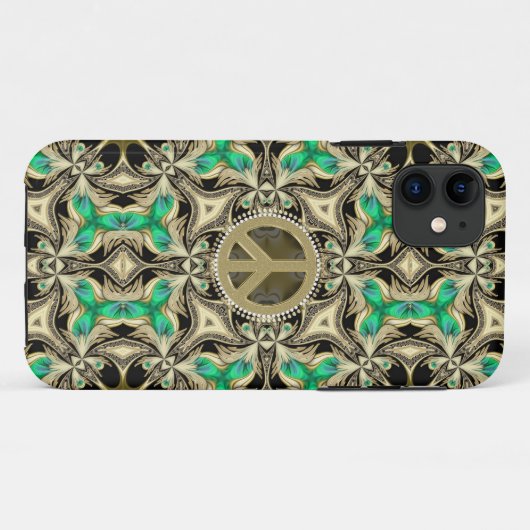 Medieval Geometry Steampunk Peace iPhone 5 Hoesje (Achterkant (horizontaal))