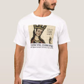 MEDIEVAL GESCHIEDENIS T-SHIRT (Voorkant)