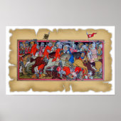 Medieval gevecht poster (Voorkant)