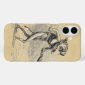 Medieval Goblin Stiert de Cauldron Case-Mate iPhone Case (Achterkant (horizontaal))