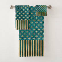 Medieval Gold Armor Blauwgroen Elegant Pattern Mon