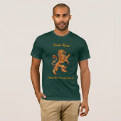 Medieval Gold Lion T-shirt (Voorkant volledig)