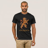 Medieval Gold Lion T-shirt (Voorkant volledig)