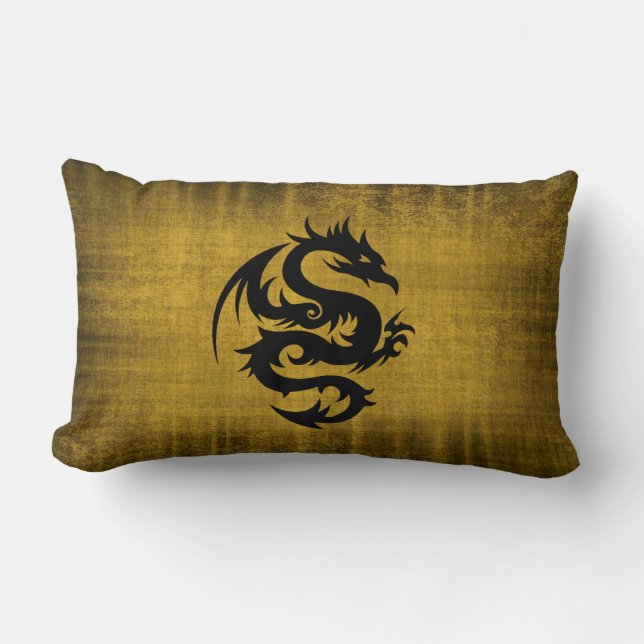 Medieval Gold Velvet Pillow Kussen (Voorkant)