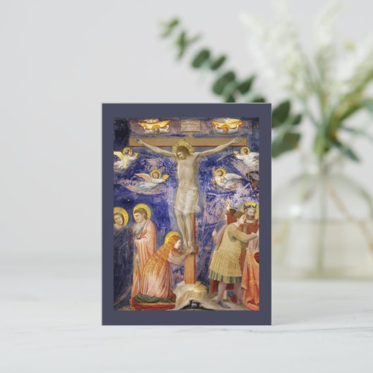 Medieval Good Vrijdag Scene Briefkaart (Staand voorkant)