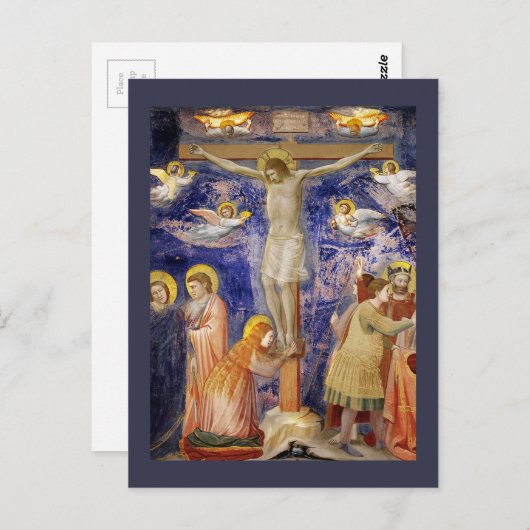 Medieval Good Vrijdag Scene Briefkaart (Voorkant / Achterkant)