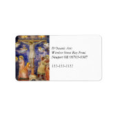 Medieval Good Vrijdag Scene Etiket (Voorkant)