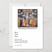 Medieval Good Vrijdag Scene Magnetische Uitnodiging (Voorkant)