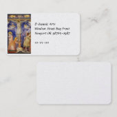 Medieval Good Vrijdag Scene Visitekaartje (Voorkant / Achterkant)