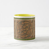 Medieval gothic Spiral Triple Panel Mok (Midden)