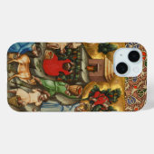 MEDIEVAL GRAPE VINEYARD HARVEST Antiek Grapevine Case-Mate iPhone Case (Achterkant (horizontaal))