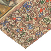 MEDIEVAL GRAPE VINEYARD HARVEST Antiek Grapevine Lange Tafelloper (Hoek)