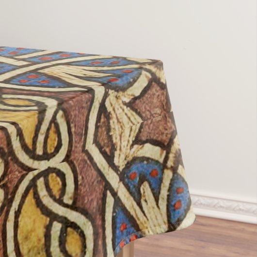 MEDIEVAL GRAPE VINEYARD HARVEST Antiek Grapevine Tafelkleed (Voorbeeld)