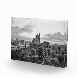 Medieval Grayscale Town Fotoblokken