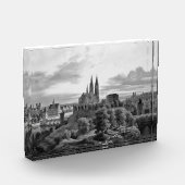Medieval Grayscale Town Fotoblokken (Links)