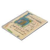Medieval Gregorian Chant Kerstmanuscript Notitieboek (Linkerzijde)