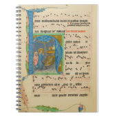 Medieval Gregorian Chant Kerstmanuscript Notitieboek (Voorkant)