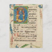 Medieval Gregorian Chant Manuscript-blad Muziek Briefkaart (Voorkant)