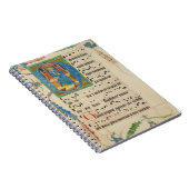 Medieval Gregorian Chant Manuscript-blad Muziek Notitieboek (Rechterzijde)