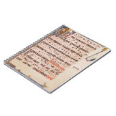 Medieval Gregoriant Chant Epiphany Magi Manuscript Notitieboek (Linkerzijde)
