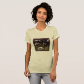 Medieval Greyhounds in de diepe Bossen T-shirt (Voorkant volledig)