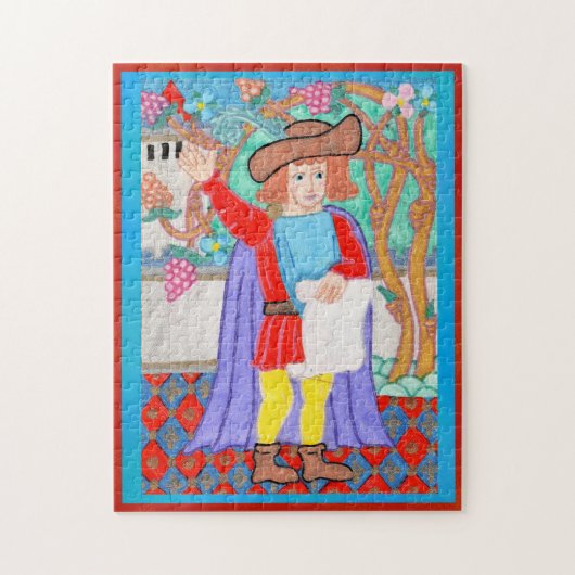 Medieval Herald Jigzaag Puzzle Legpuzzel (Verticaal)