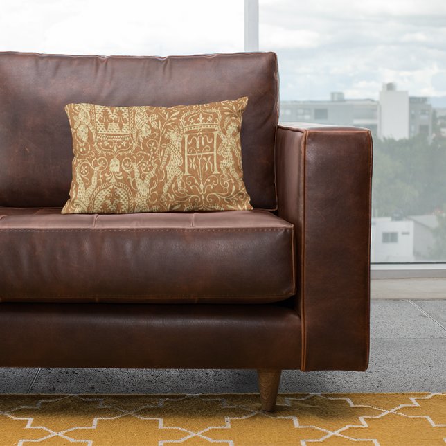 Medieval Heraldry Chateau Chic Kussen (Creator heeft geüpload)