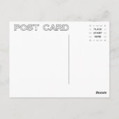 Medieval Herbalist Manuscript reëel foto-briefkaar Briefkaart (Achterkant)