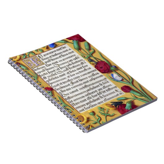 Medieval Illuminated Manuscript Gospel St. John Notitieboek (Rechterzijde)