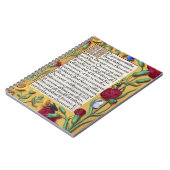 Medieval Illuminated Manuscript Gospel St. John Notitieboek (Linkerzijde)