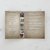 Medieval‑Inspired Shield 5 Photo Collage Funeral (Binnen)