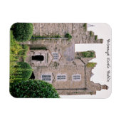 Medieval Ireland Drimnagh Castle antiek tuinen Magneet (Horizontaal)