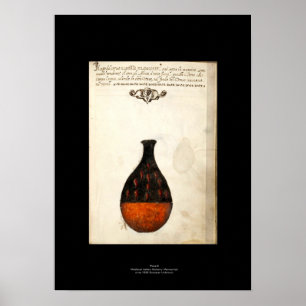 Medieval Italiaans Poster Bord 5