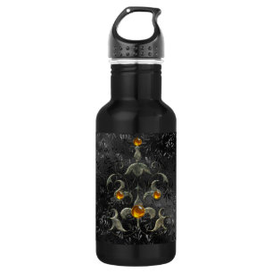 Medieval Jewel op zwart Waterfles